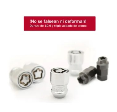Tuerca Antirrobo Giratoria Chevrolet Montana Wheel Locks - Imagen 2