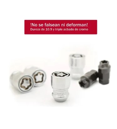 Tuerca Antirrobo Giratoria Chevrolet Montana Wheel Locks - Imagen 4