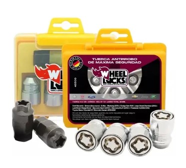 Tuerca Antirrobo Wheel Locks 360 Ford Maverick Mustang 2015
